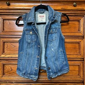 Mossimo Supply Co Jean Jacket Vest